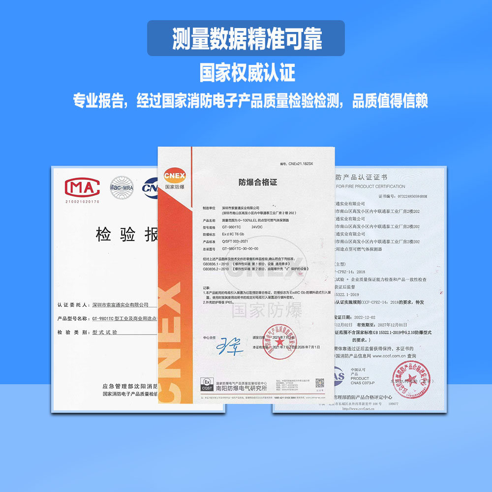 GT-9801TB/SST-9801B醋酸乙酯氣體報(bào)警器(圖3)